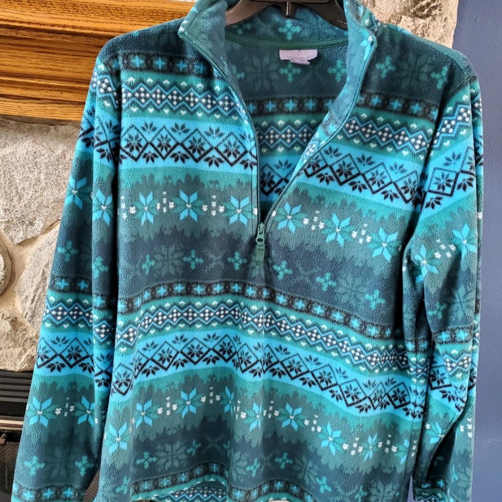 Laura Scott Fleece Half Zip size XL